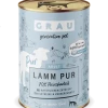 Grau Adult | Lamm Pur | 6x Hundefutter