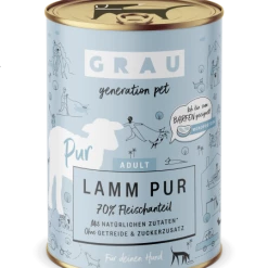 Grau Adult | Lamm Pur | 6x Hundefutter