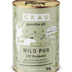 Grau Adult | Wild Pur | 6x Hundefutter