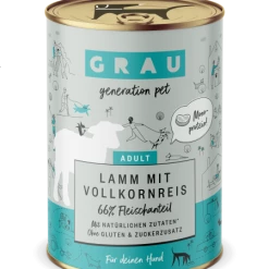 Grau Adult | Lamm & Vollkornreis | 6x Hundefutter