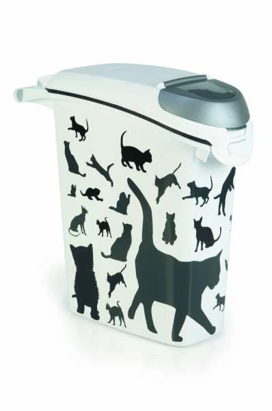 Beeztees Container Silhouette Cat, 23 Liter 1 Beeztees Container Silhouette Cat, 23 Liter