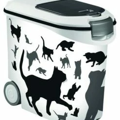 Beeztees Container Silhouette Cat, 35 Liter