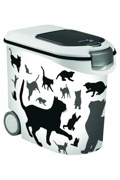 Beeztees Container Silhouette Cat, 35 Liter 1 Beeztees Container Silhouette Cat, 35 Liter