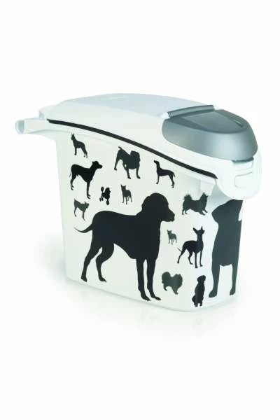 Beeztees Container Silhouette Dog, 15 Liter 1 Beeztees Container Silhouette Dog, 15 Liter