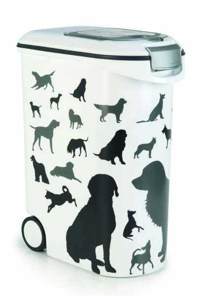 Beeztees Container Silhouette Dog, 54 Liter 1 Beeztees Container Silhouette Dog, 54 Liter