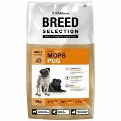 Wildsterne Mops | Mit Rind & Süßkartoffeln | 2.5 Kg Getreidefreies Hundefutter