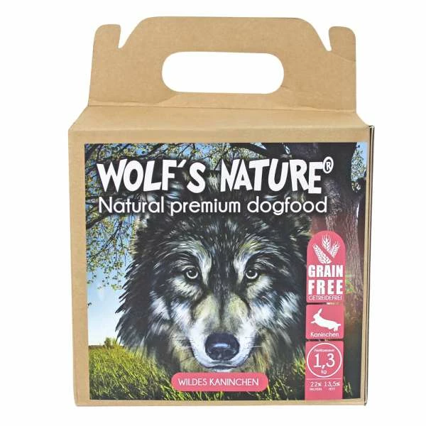 Wolf's Nature Master Premium | Mit Kaninchen | Getreidefreies Hundefutter 1 Wolf's Nature Master Premium | Mit Kaninchen | Getreidefreies Hundefutter