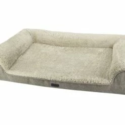 Nobby Orthopädisches Komfortsofa CALBU | Eckig Mit Rand | Beige