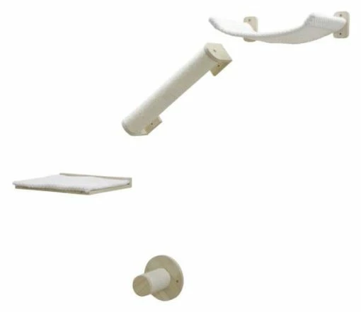 Kerbl Kletterwand Alps | Natur/Weiss | Für Katzen -Hundefutter Geschäft 81609 600x600