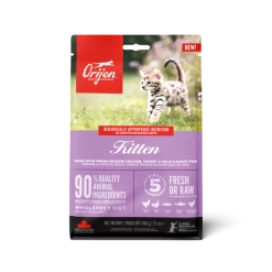 Orijen Cat Kitten | Mit Huhn & Truthahn | 1,8 Kg Getreidefreies Katzenfutter
