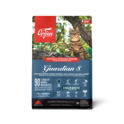 Orijen Cat Guardian 8 | Mit Huhn & Lachs | Getreidefreies Katzenfutter
