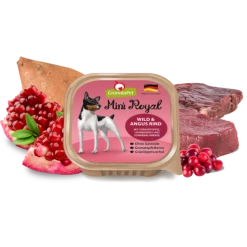 GranataPet Mini Royal | Mit Wild & Angus Rind | 11 Schälchen Hundefutter