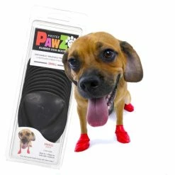 PawZ Dog Boots | Schwarz | 12 Stück