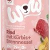 WOW JUNIOR | Mit Rind, Kürbis & Brennnessel | 6x Hundefutter