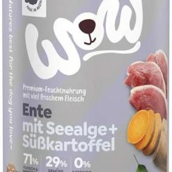 WOW SENIOR | Mit Ente, Seealge & Süßkartoffel | 6x Hundefutter