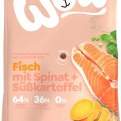WOW Adult | Mit Fisch, Spinat & Süßkartoffel | Hundefutter