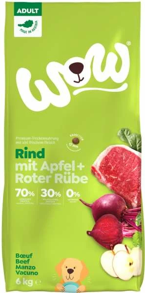 WOW Adult | Mit Rind, Apfel & Roter Rübe | Hundefutter 1 WOW Adult | Mit Rind, Apfel & Roter Rübe | Hundefutter