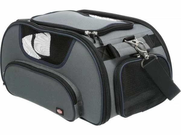 Trixie Airline Tasche Wings | Grau/Blau | Für Hunde 1 Trixie Airline Tasche Wings | Grau/Blau | Für Hunde