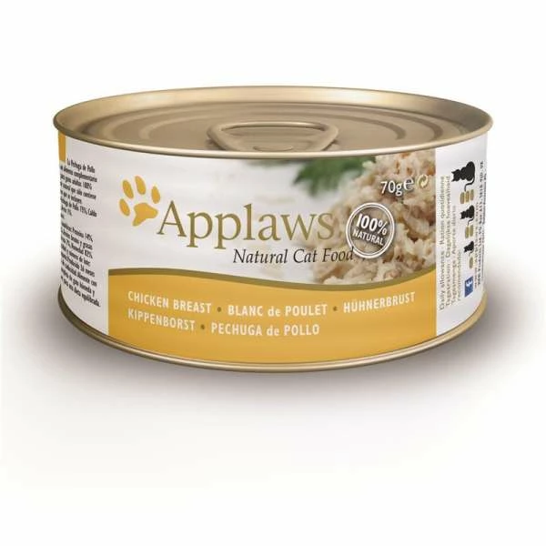 Applaws Cat | Mit Hühnchenbrust | 24 X70g 1 Applaws Cat | Mit Hühnchenbrust | 24 X70g