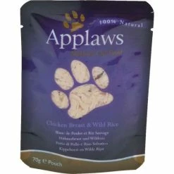Applaws Cat | Hühnerbrust & Wildreis | 12x 70g Frischebeutel
