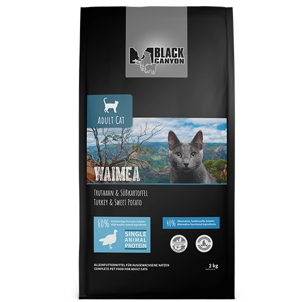 BLACK CANYON® ADULT - WAIMEA | Mit Truthahn & Süßkartoffel | Katzenfutter 1 BLACK CANYON® ADULT - WAIMEA | Mit Truthahn & Süßkartoffel | Katzenfutter