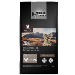 BLACK CANYON® ZION - Adult Sterilized | Mit Huhn, Thunfisch & Lachs | Katzenfutter