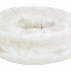 Trixie Bett NELLI | Rund | Weiss-Taupe | Für Hunde