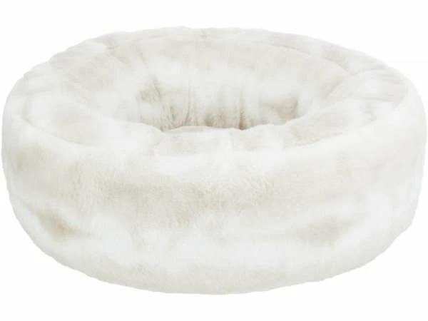 Trixie Bett NELLI | Rund | Weiss-Taupe | Für Hunde 1 Trixie Bett NELLI | Rund | Weiss-Taupe | Für Hunde