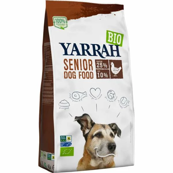 Yarrah Senior Dog BIO | Mit Huhn, Fisch & Kräuter 1 Yarrah Senior Dog BIO | Mit Huhn, Fisch & Kräuter