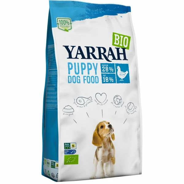 Yarrah Dog BIO Puppy | Mit Bio-Huhn | 2 Kg Welpen Hundefutter 1 Yarrah Dog BIO Puppy | Mit Bio-Huhn | 2 Kg Welpen Hundefutter