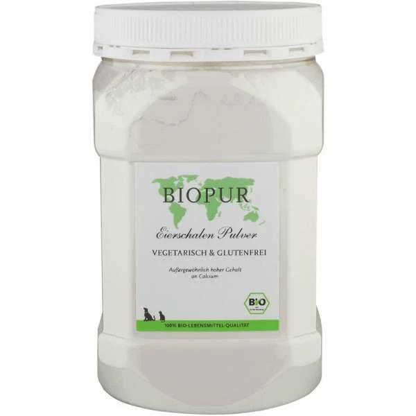 BIOPUR Dog | Bio Eierschalen Pulver | 600g Ergänzungs-Hundefutter 1 BIOPUR Dog | Bio Eierschalen Pulver | 600g Ergänzungs-Hundefutter
