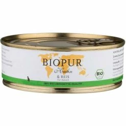 BIOPUR Cat | Mit Huhn & Reis |Glutenfrei | 6x200g