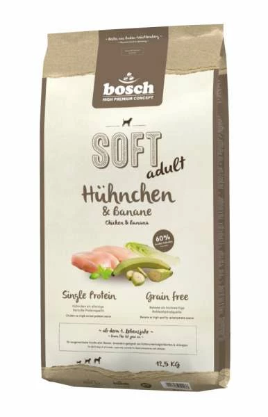 Bosch Soft | Mit Huhn & Banane | 12.5 Kg 1 Bosch Soft | Mit Huhn & Banane | 12.5 Kg