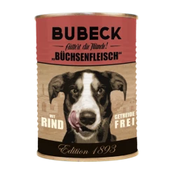 Bubeck Meine Mahlzeit Edition 1893 | Büchsenfleisch Mit Rind | Hundefutter