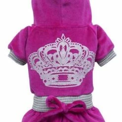 DoggyDolly DogyDolly Crown | Purple Pink | Hundepullover