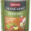 Animonda GranCarno Superfoods | Nassfutter | Mit Pute | 6 Dosen Hundefutter