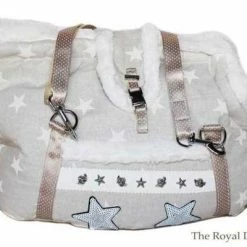 The Royal Dog And Cat Hundetasche Sternehimmel | Natur/beige