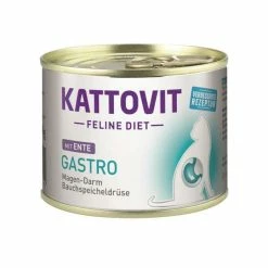 Kattovit Gastro | Mit Ente | 12x185g Katzenfutter