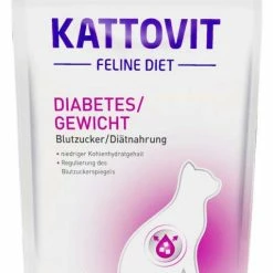 Kattovit Diet Diabetes Gewicht | 6x400g Katzenfutter