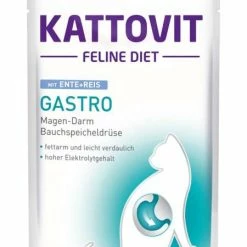 Kattovit Gastro | Mit Ente & Reis | 24x85g Katzenfutter