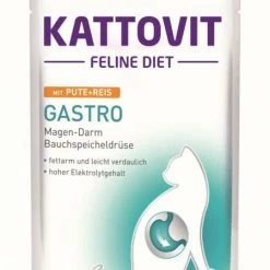 Kattovit Gastro | Mit Pute & Reis | 24x85g Katzenfutter