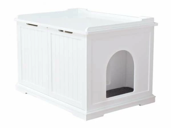 Trixie Katzenhaus XL | Weiß 1 Trixie Katzenhaus XL | Weiß