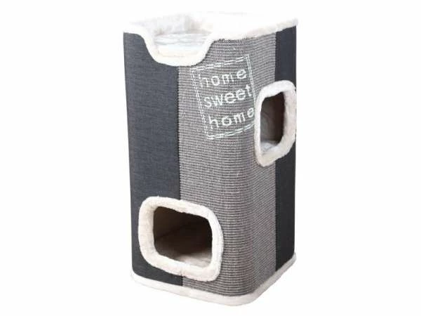 Trixie Cat Tower Jorge | Anthrazit/lichtgrau/grau 1 Trixie Cat Tower Jorge | Anthrazit/lichtgrau/grau