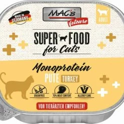 MACs Cat Vetcare | Mono Sensitive | Mit Pute | 16x100g Katzenfutter