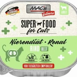 MACs Cat Vetcare | Nierendiät - Renal | Mit Rind | 16x100g Katzenfutter