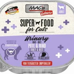 MACs Cat Vetcare | Urinary | Mit Pute & Rind | 16x100g Katzenfutter