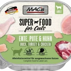 MACs Cat | Mit Ente, Pute & Huhn | 16x100 G Katzenfutter