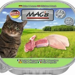 MACs Cat | Mit Huhn & Lamm | 16x100g Katzenfutter