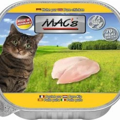 MACs Cat | Mit Huhn PUR | 16x100g Katzenfutter