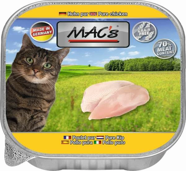 MACs Cat | Mit Huhn PUR | 16x100g Katzenfutter 1 MACs Cat | Mit Huhn PUR | 16x100g Katzenfutter